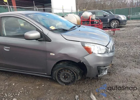 2018 Mitsubishi Mirage Es from USA, damaged, VIN ML32A3HJ7JH008901